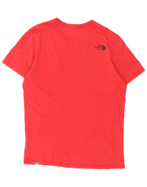 Ανδρικό γραφικό T-Shirt North Face Top Medium Red