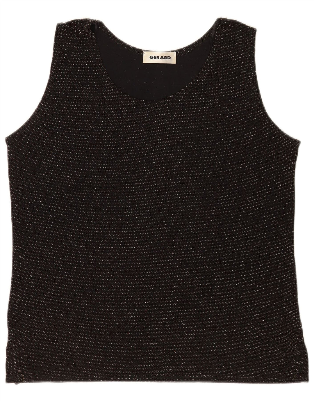 Gerard Γυναικεία Αμάνικη Μπλούζα Τοπ UK 14 Medium Black Flecked