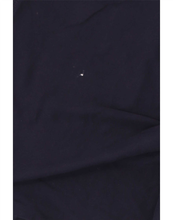 Ralph Lauren Γυναικεία μπλούζα ιππασίας μακρυμάνικη UK 12 Medium Navy Blue