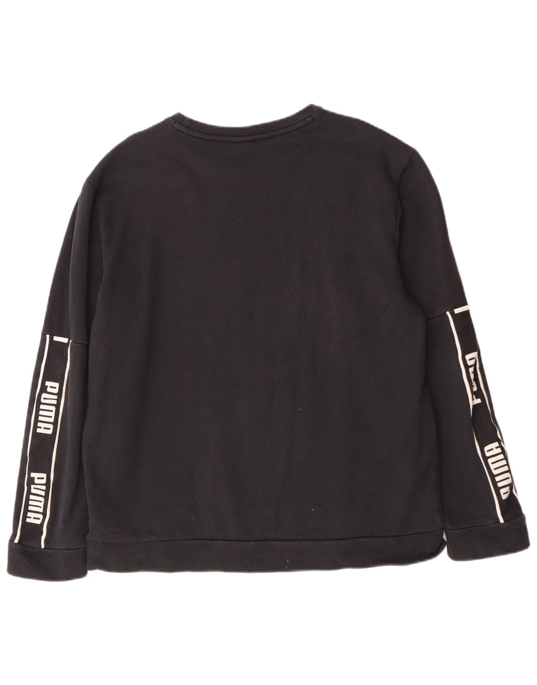 Ανδρικό γραφικό φούτερ Puma Jumper μεγάλο μαύρο βαμβακερό