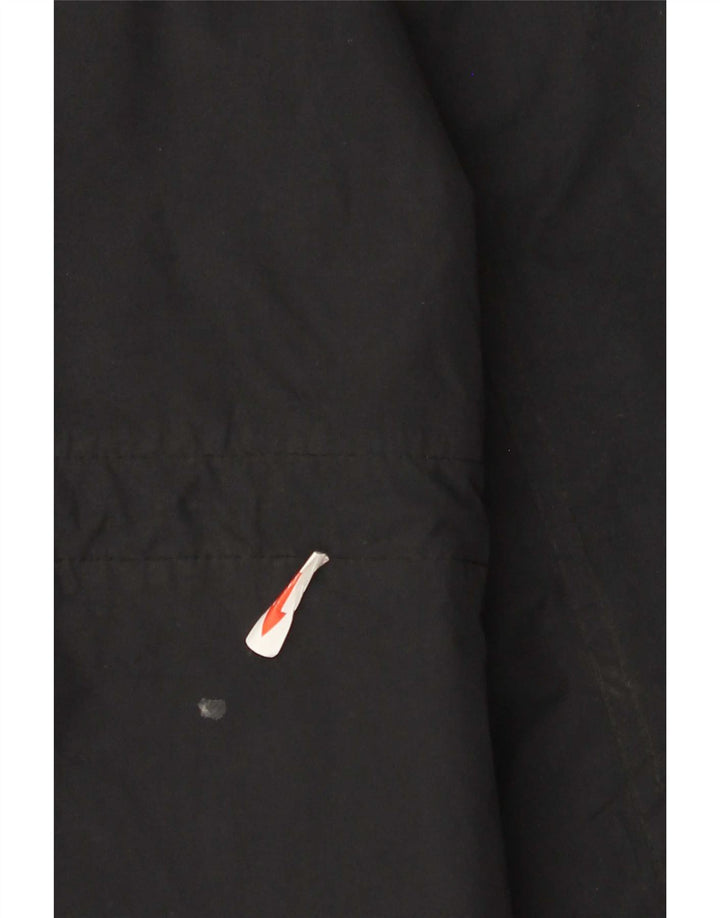 Ανδρικό αδιάβροχο με κουκούλα Mountain Warehouse UK 40 Large Black Nylon