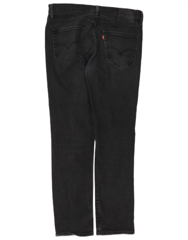 Levi's Mens 511 Slim Jeans W33 L31 Μαύρο