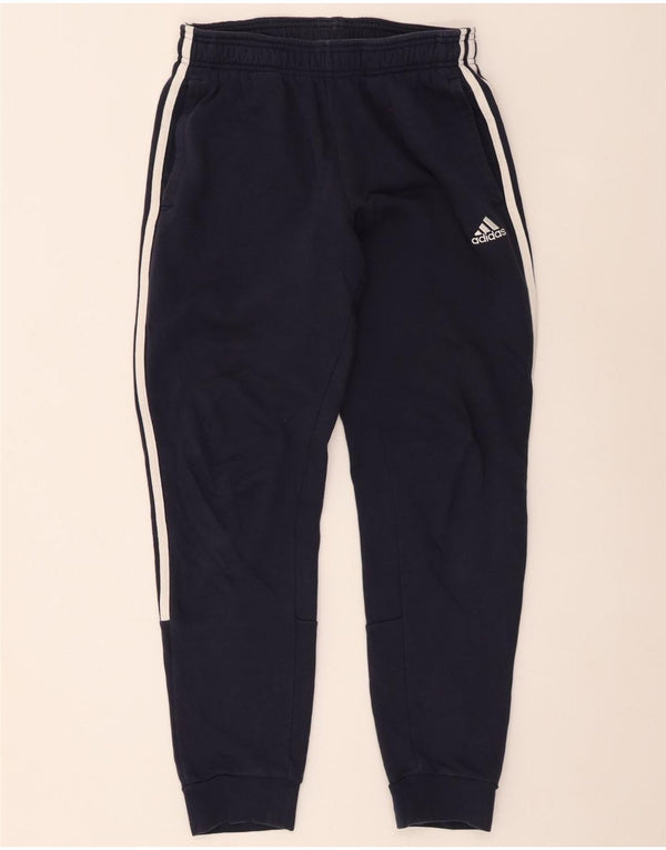 Ανδρική φόρμα Adidas Παντελόνι Joggers Small Navy Blue από βαμβάκι