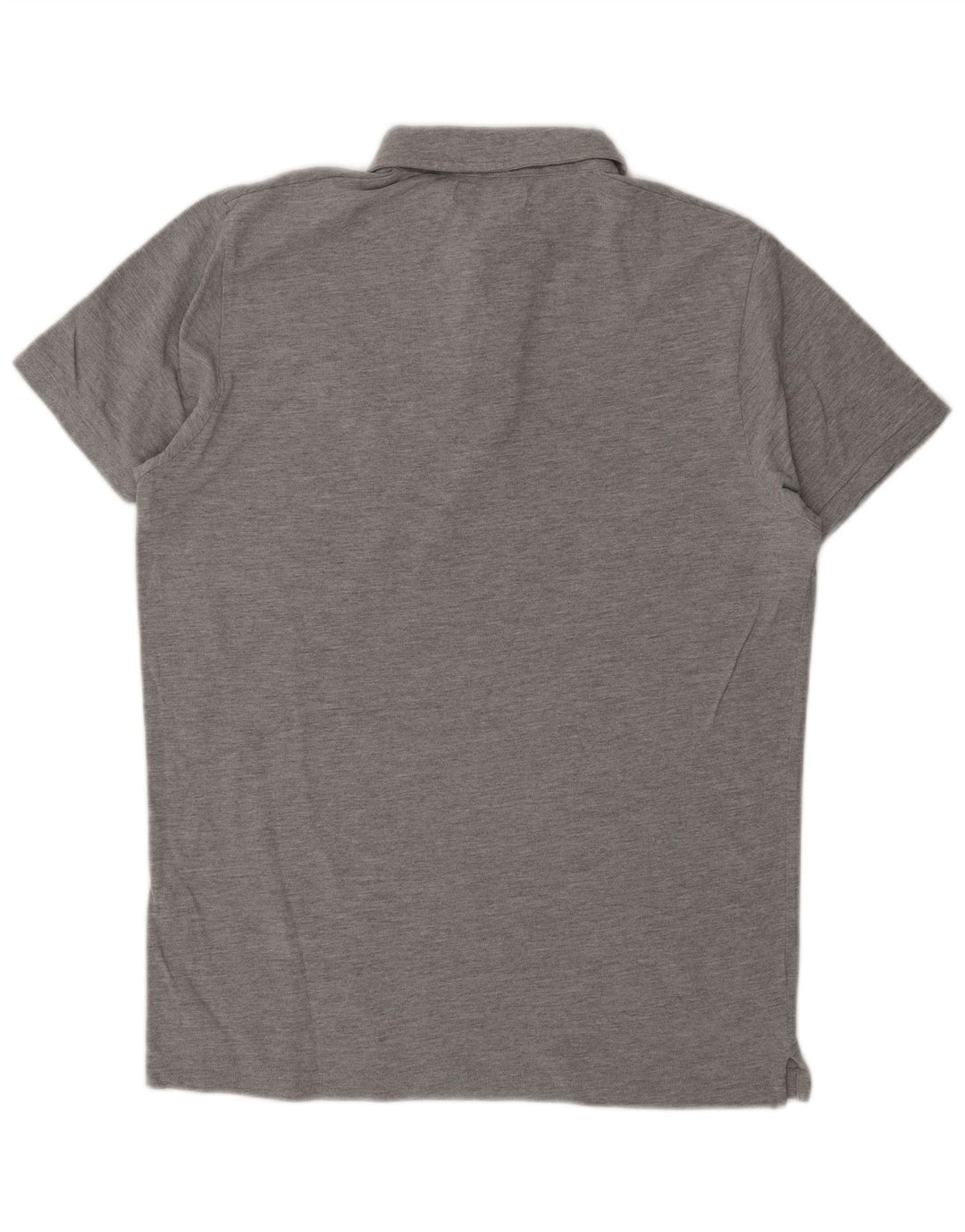 GURU Mens Polo Shirt Large Grey Cotton