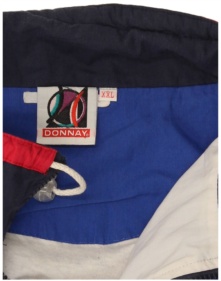 Ανδρική φόρμα Donnay Top Jacket 2XL Blue Colourblock