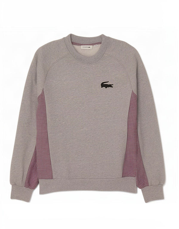 Lacoste Γυναικεία φούτερ μεγάλου μεγέθους Jumper Μέγεθος 34 Small Grey Houndstooth