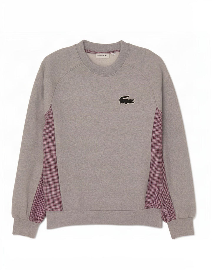 Lacoste Γυναικεία φούτερ μεγάλου μεγέθους Jumper Μέγεθος 34 Small Grey Houndstooth