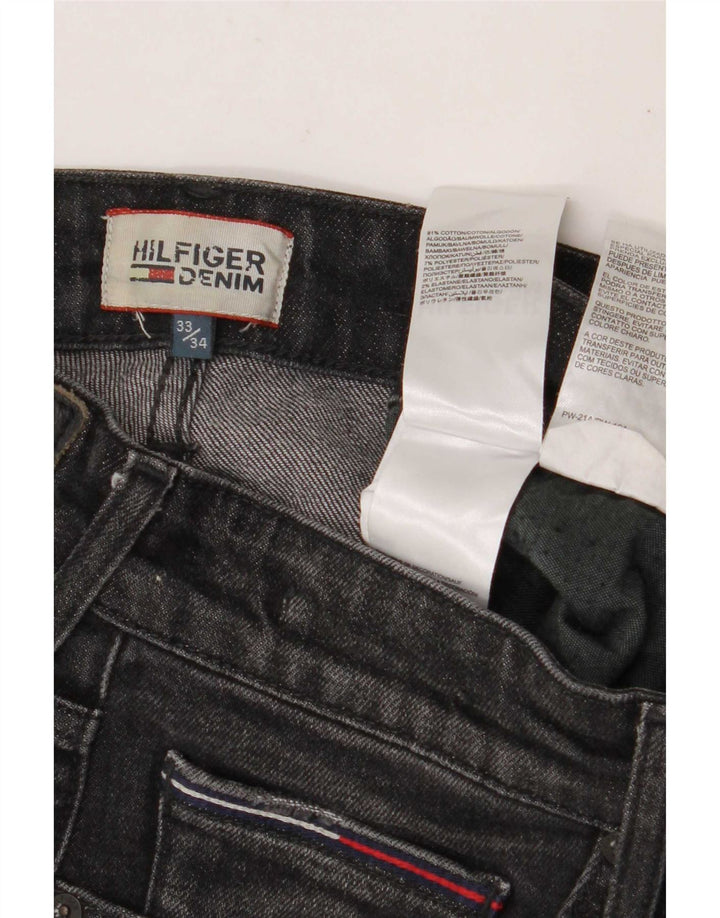 Tommy Hilfiger Ανδρικό Slim Jeans W33 L34 Γκρι βαμβακερό
