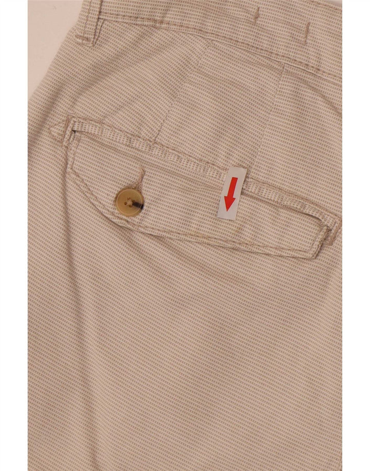 Zara Ανδρικό σορτς Chino Sunset EU 40 Medium W31 Off White Check