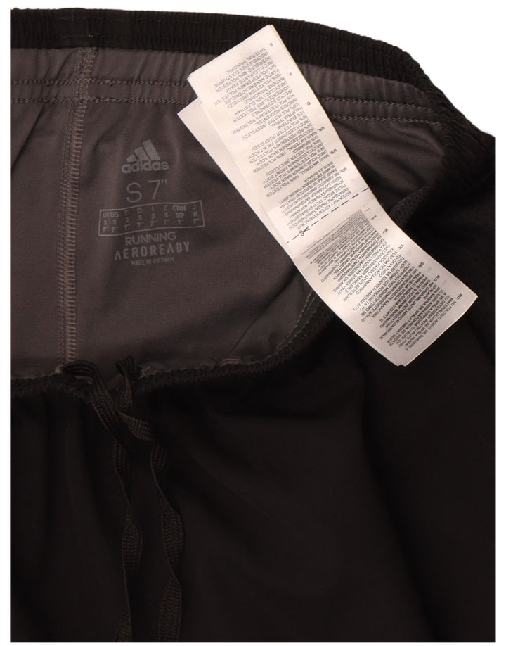 Ανδρικό αθλητικό σορτς Adidas Running Small Black Colourblock Polyester