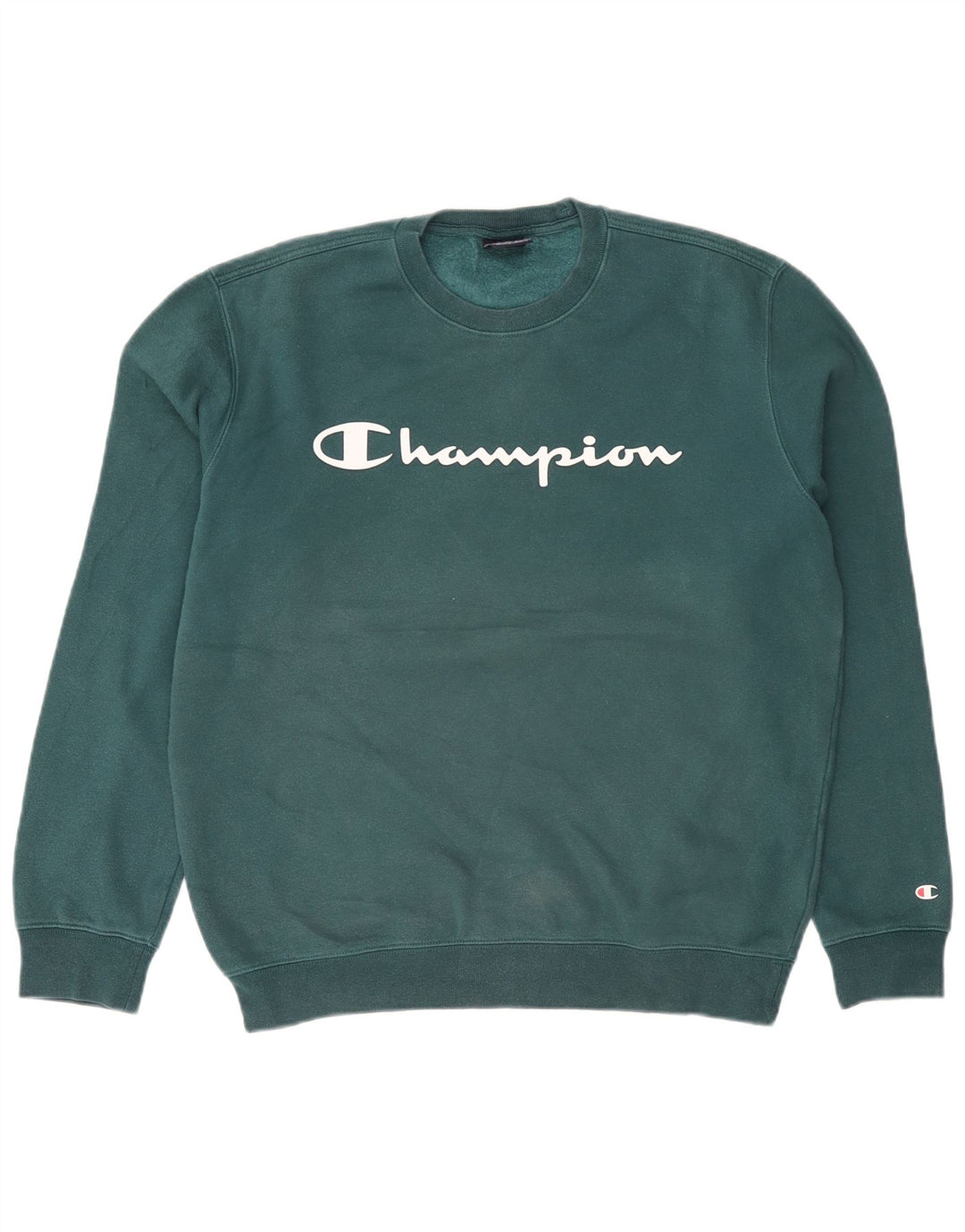 Champion Ανδρικό γραφικό φούτερ Jumper Large Green Oxid