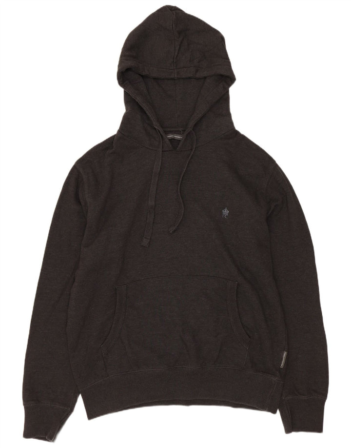 Γαλλικό Connection Ανδρικό Hoodie Jumper μεγάλο γκρι βαμβακερό