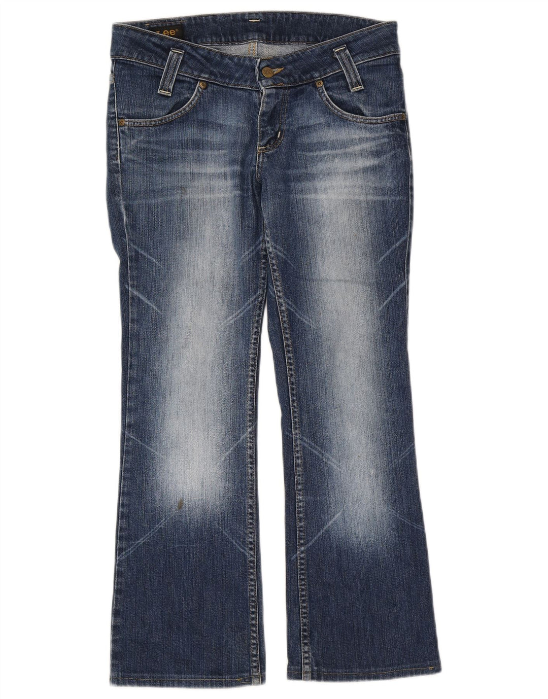 Lee Womens Leola Bootcut Jeans W30 L27 Μπλε βαμβακερό