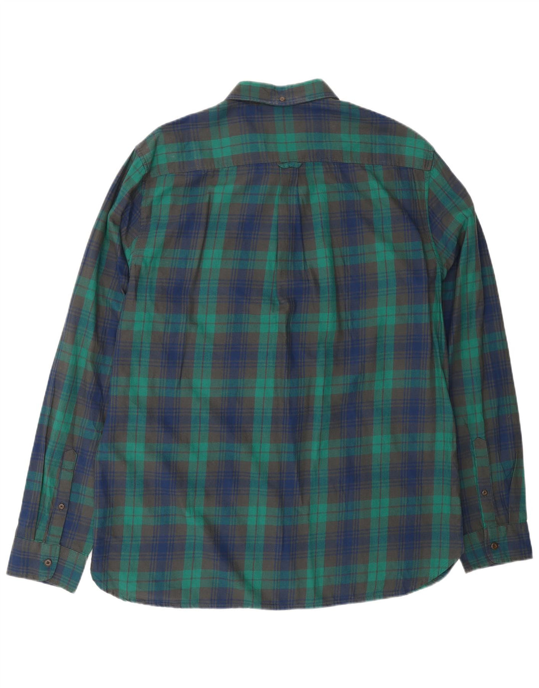 Ανδρικό φανελένιο πουκάμισο SUPERDRY 2XL Green Check Cotton