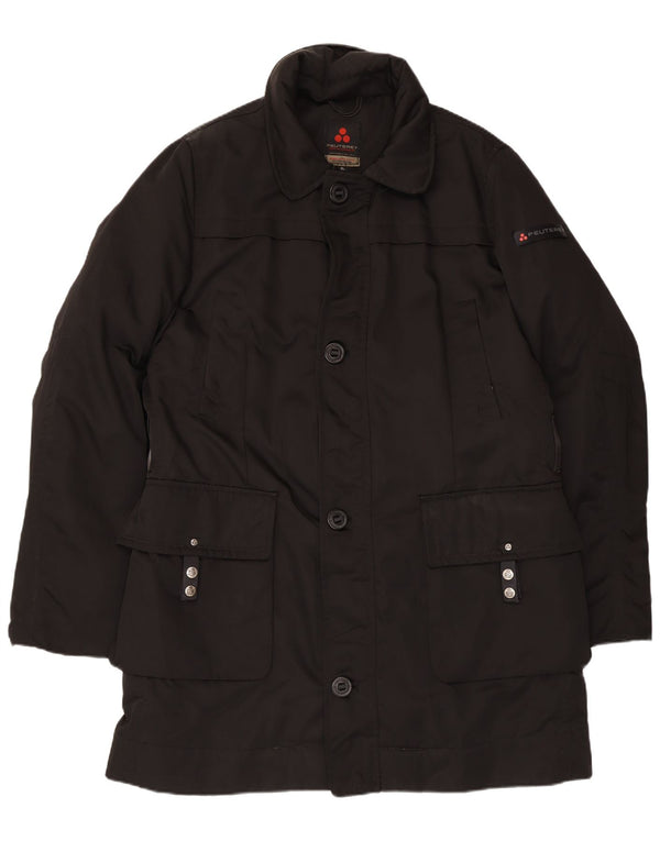 Ανδρικό μπουφάν PEUTEREY Windbreaker UK 42 XL Μαύρο Πολυεστέρας