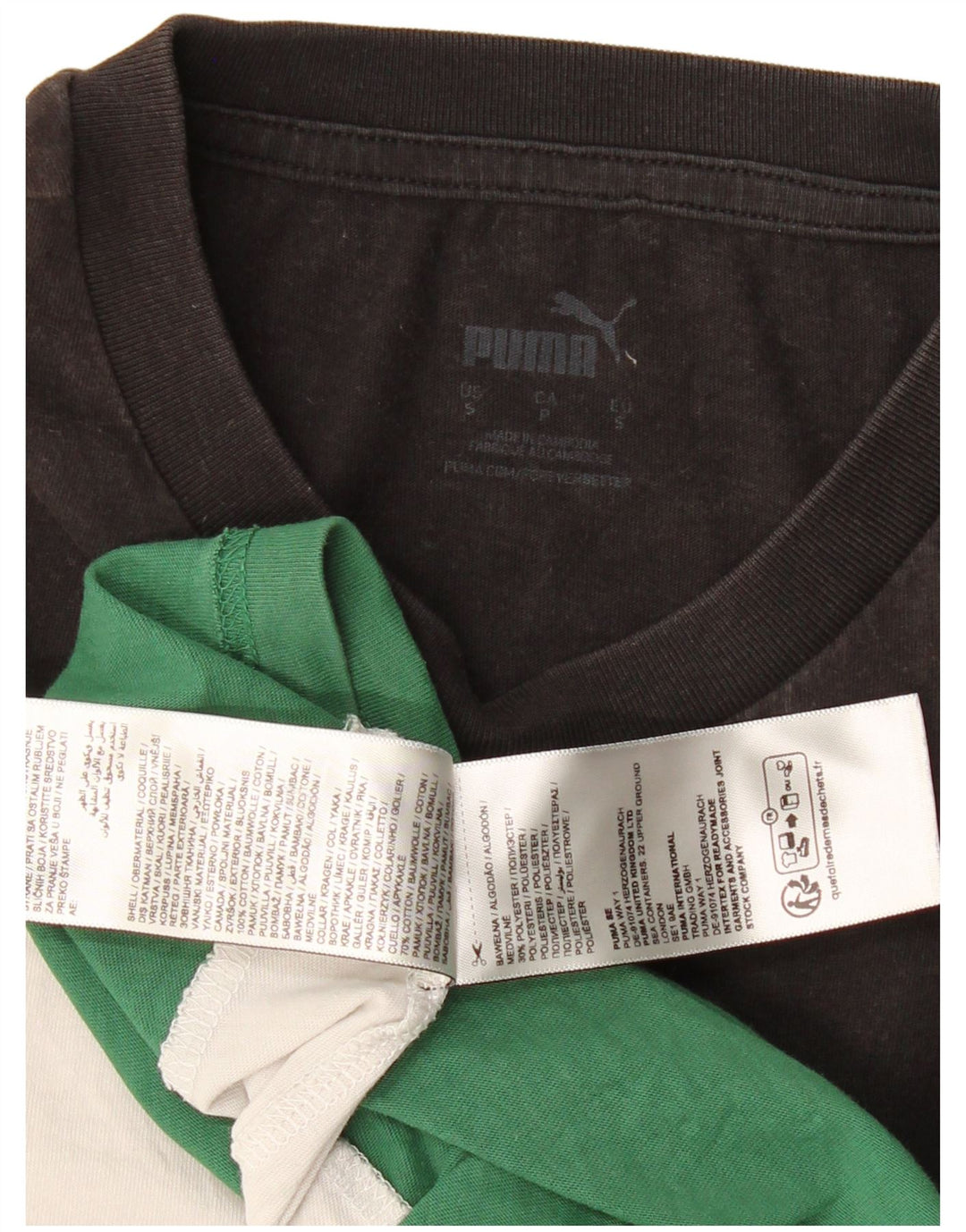 Ανδρικό T-Shirt Puma Τοπ Μικρό πολύχρωμο βαμβακερό χρώμα