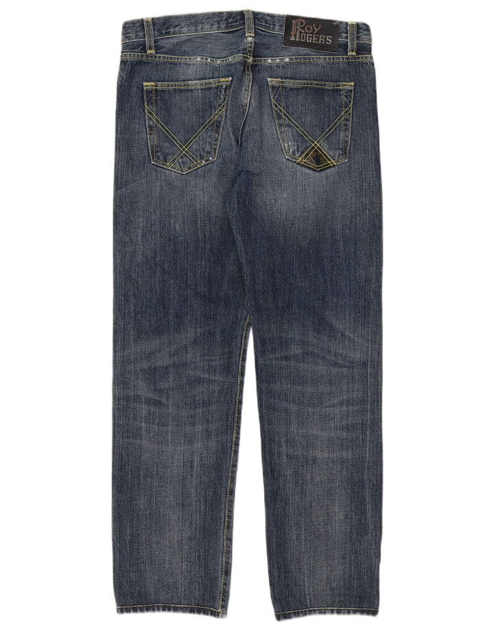 Ανδρικό τζιν ίσιο Roy Rogers W31 L29 Navy Blue Cotton