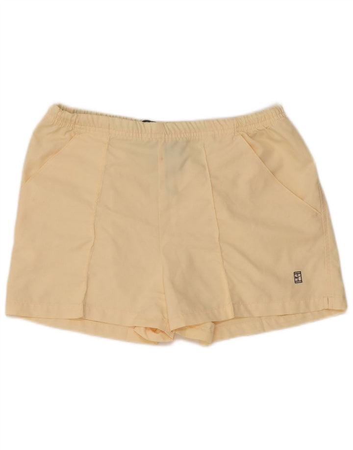 Γυναικείο αθλητικό σορτς NIKE UK 10/12 μεσαίο μπεζ πολυεστέρας