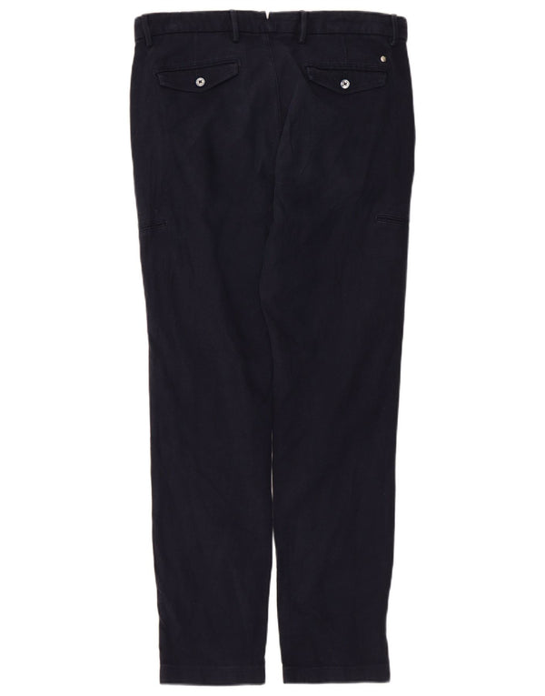 Ανδρικό παντελόνι Massimo Dutti Slim Cargo EU 40 Medium W31 L29 Navy Blue