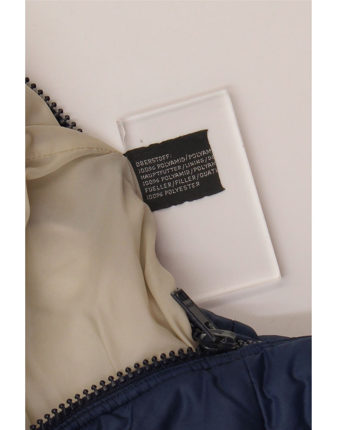 Ανδρικό τζάκετ VINTAGE Windbreaker UK 38 Medium Navy Blue Polyester