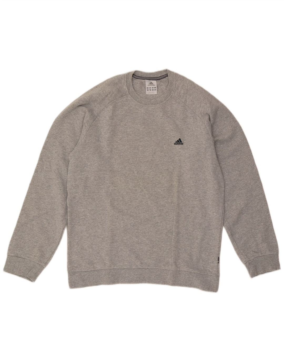 Ανδρικό φούτερ Adidas Jumper με μεγάλο γκρι βαμβακερό φούτερ