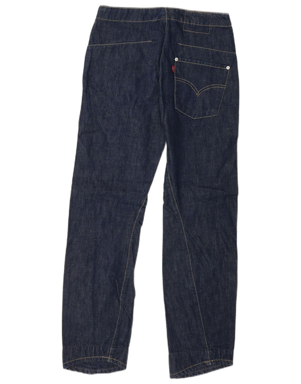 Ανδρικό τζιν Levi's Straight W29 L32 Navy Blue Cotton