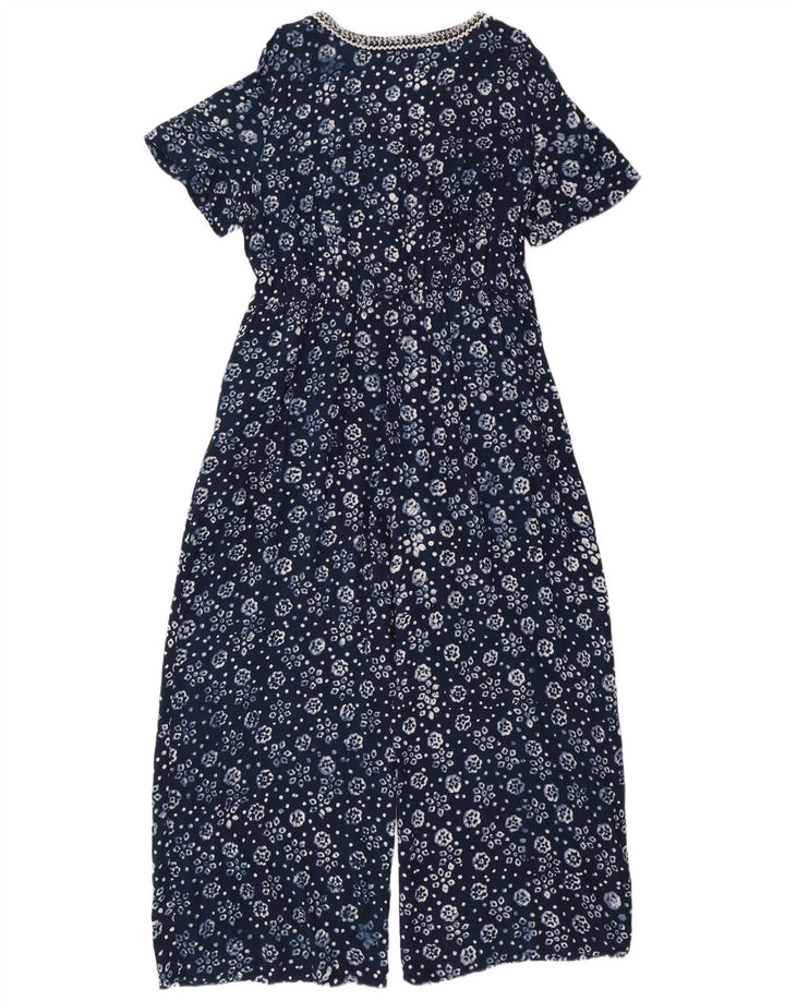 Monsoon γυναικεία ολόσωμη φόρμα UK 18 XL Navy Blue Floral