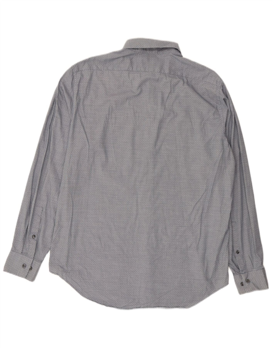 Calvin Klein Ανδρικό πουκάμισο Slim Fit Large Navy Blue γεωμετρικό