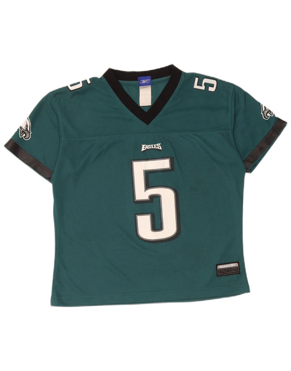 REEBOK Γυναικείο γραφικό μπλουζάκι Philadelphia Eagles Top 10 Small Green