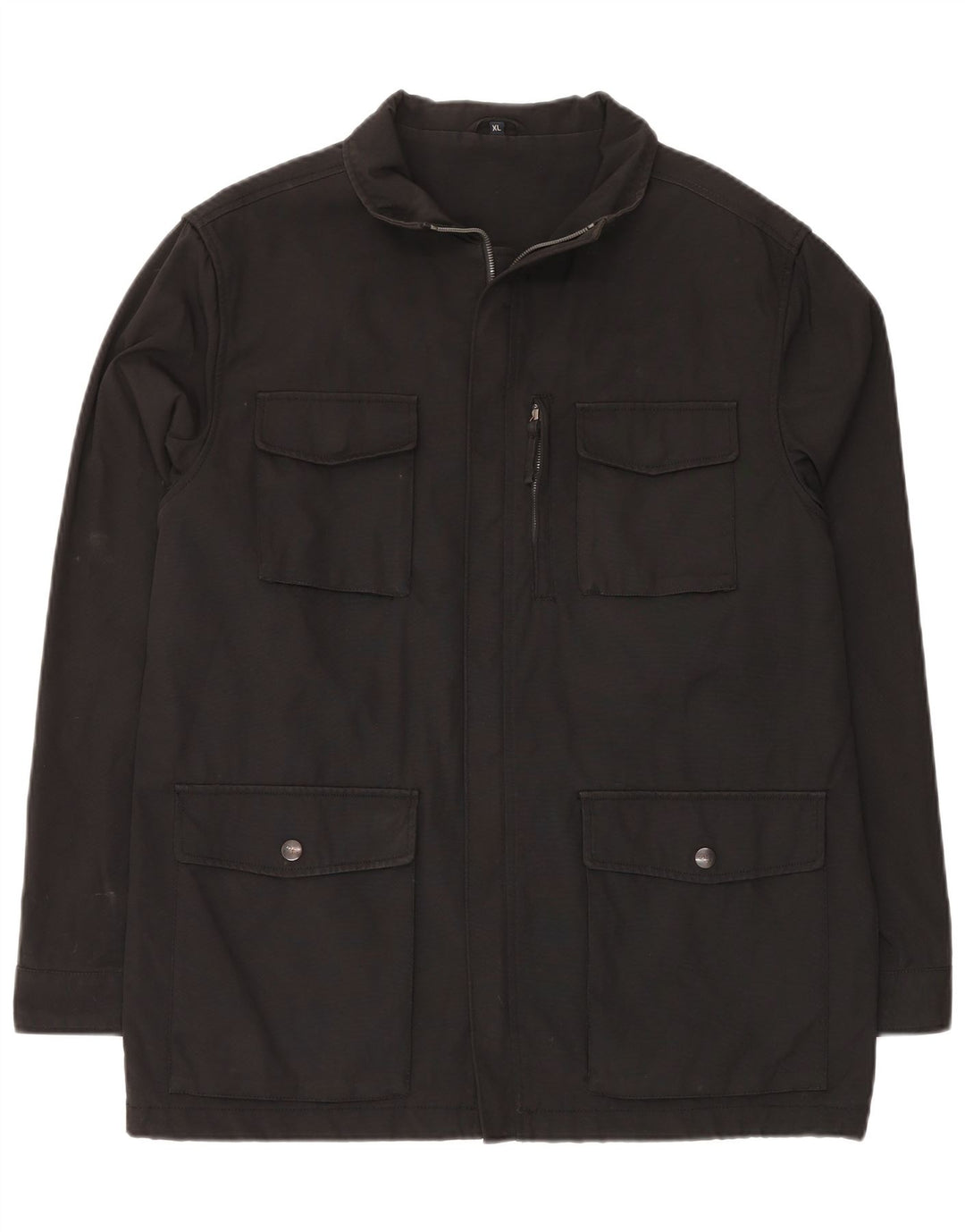 DECATHLON Ανδρικό Utility Jacket UK 42 XL Μαύρο Πολυαμίδιο