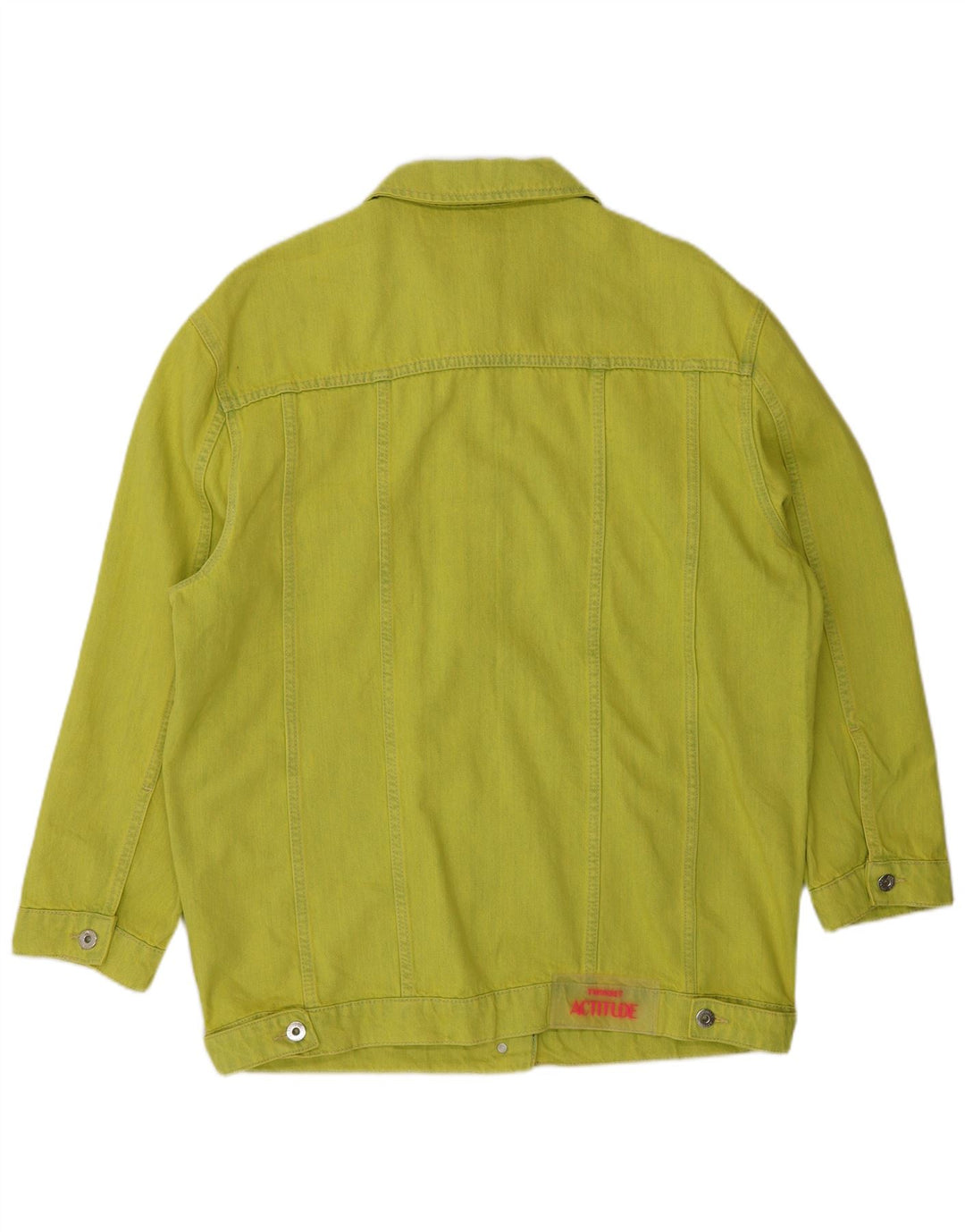 TWINSET Γυναικείο υπερμεγέθη τζιν μπουφάν UK 10 Μικρό πράσινο βαμβακερό μοντέρνο