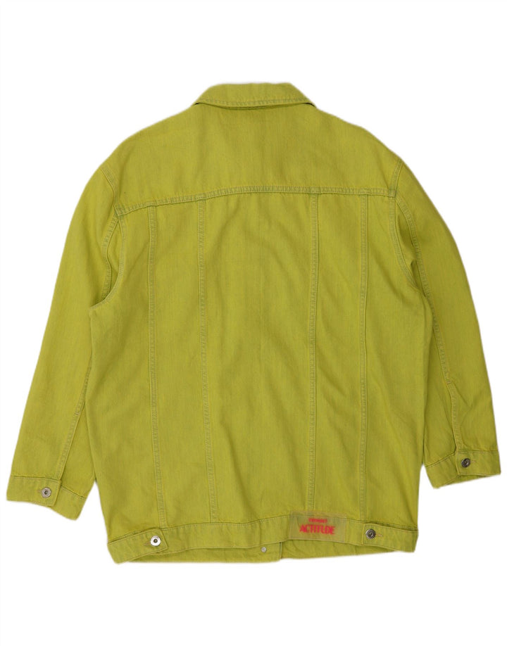 TWINSET Γυναικείο υπερμεγέθη τζιν μπουφάν UK 10 Μικρό πράσινο βαμβακερό μοντέρνο