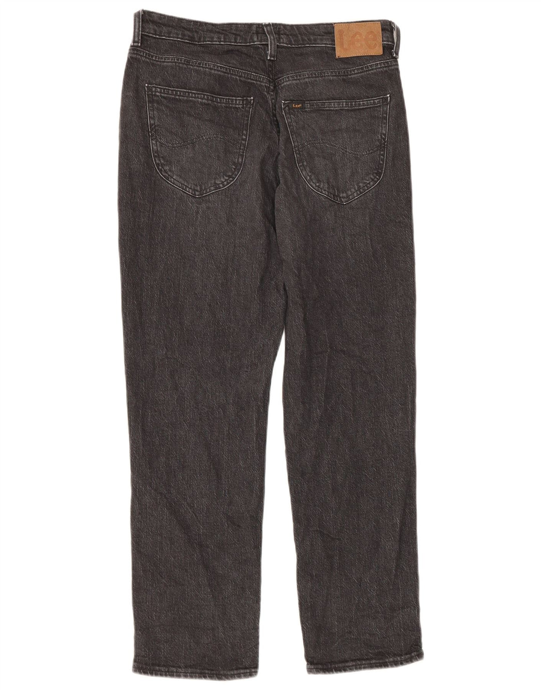 Lee Womens Carol Straight Jeans W29 L26 Γκρι βαμβακερό