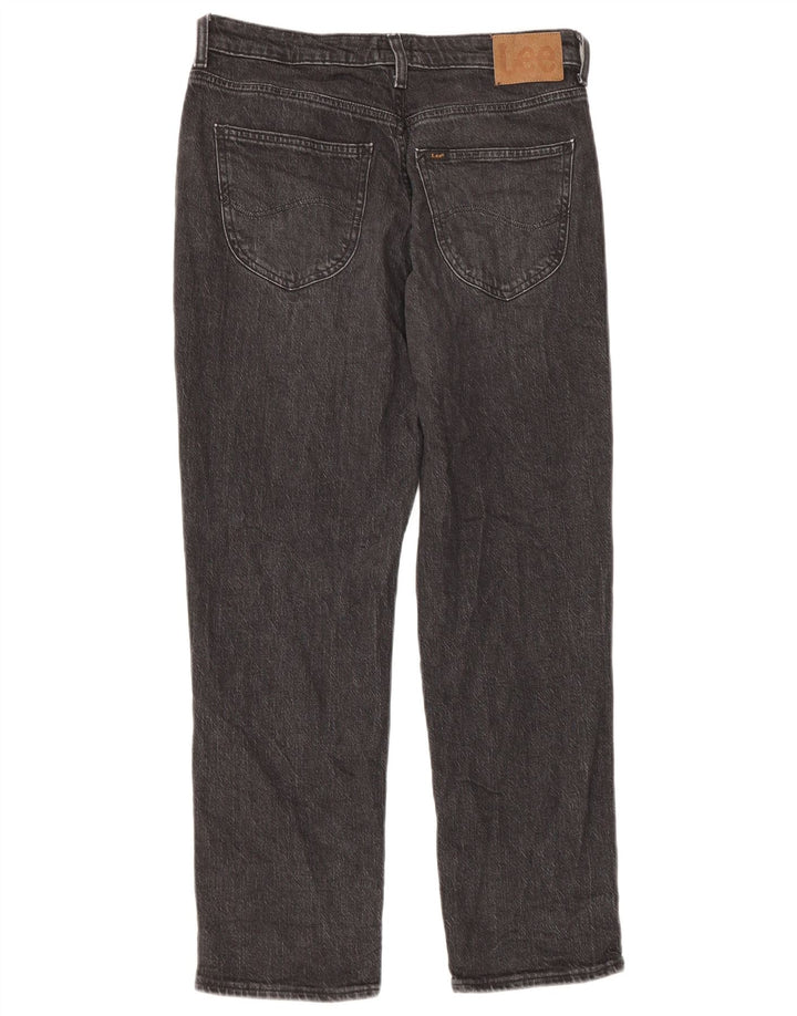 Lee Womens Carol Straight Jeans W29 L26 Γκρι βαμβακερό