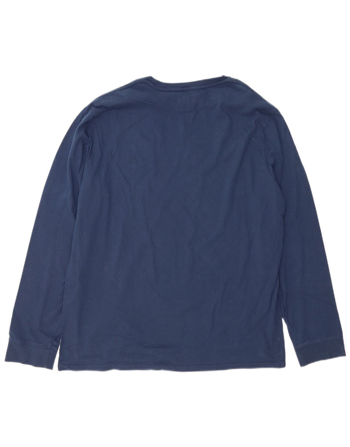 Ανδρικό μπλουζάκι Levi's Standard μακρυμάνικο XL Navy Blue Cotton