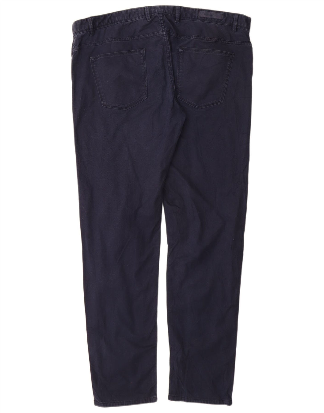 MASSIMO DUTTI Ανδρικό Slim Fit Casual Παντελόνι EU 48 XL W38 L32 Navy Blue