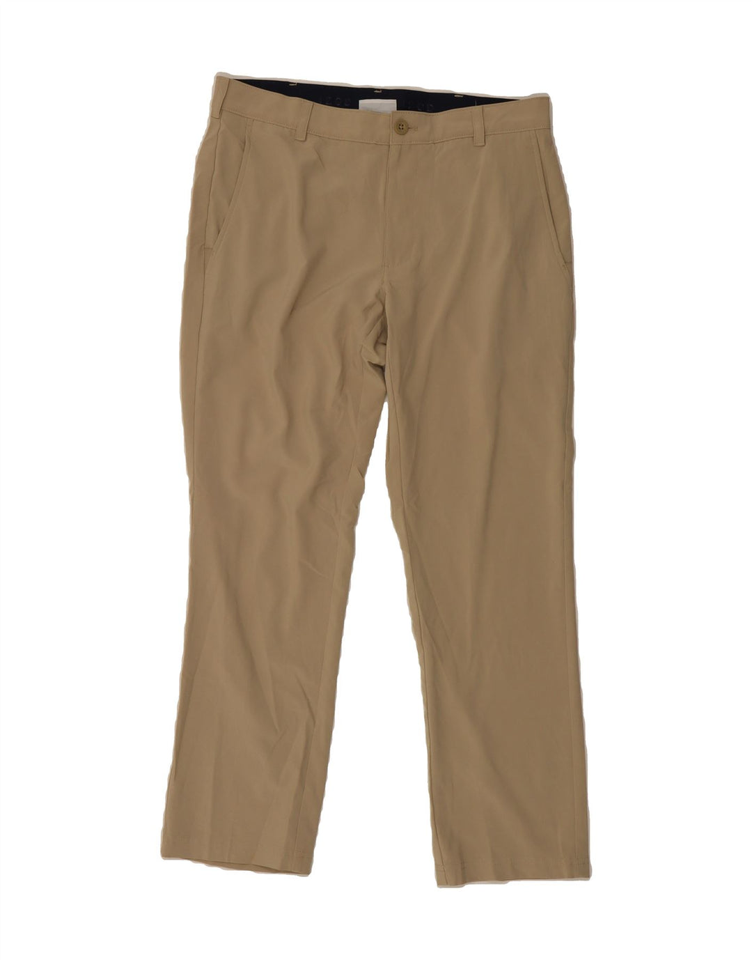 IZOD Womens Golf Straight Chino Trousers W32 L29 Beige Polyester Vintage Izod and Second-Hand Izod from Messina Hembry 