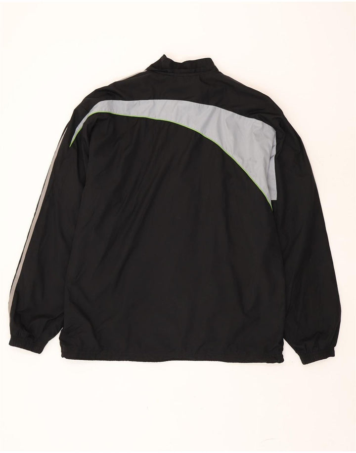 Ανδρική φόρμα Adidas All Black Top Jacket Large Black Colourblock