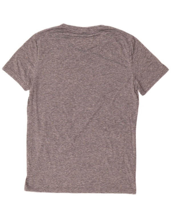 Ανδρικό T-Shirt Hugo Boss Top Medium Grey Geometric Polyester