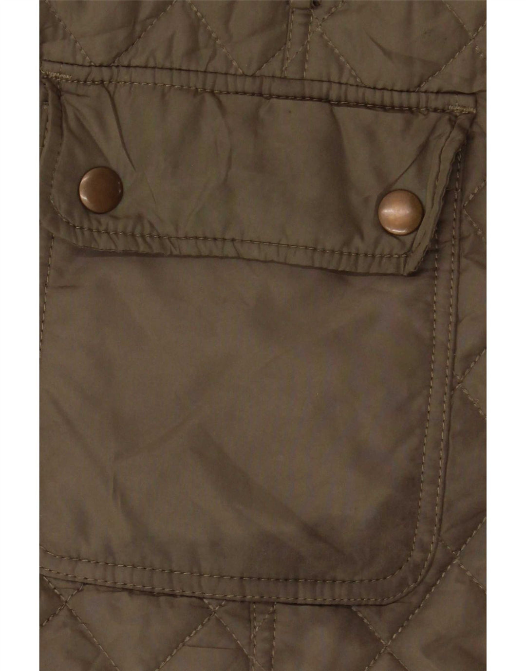 Marks & Spencer Γυναικείο Καπιτονέ μπουφάν UK 8 Small Khaki Polyester