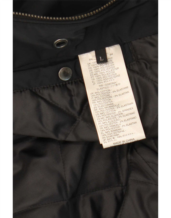 Diesel γυναικείο μπουφάν Parka UK 16 Large Black Polyester