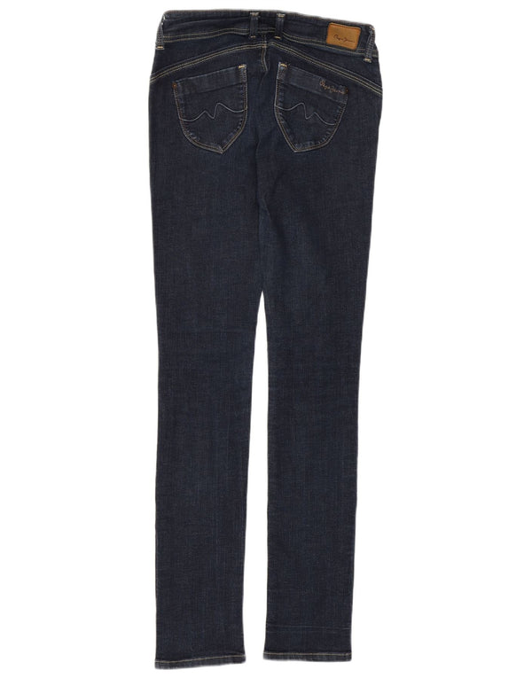 PEPE Jeans Γυναικείο Slim Jeans W28 L32 Μπλε βαμβακερό