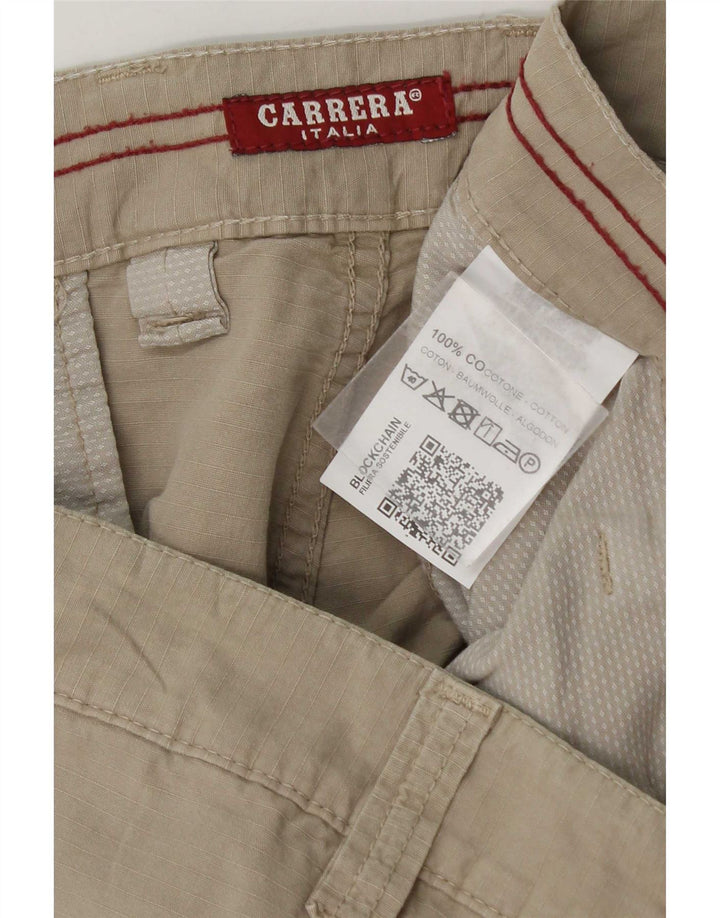 Carrera Ανδρικό σορτς Cargo W38 XL Μπεζ βαμβακερό