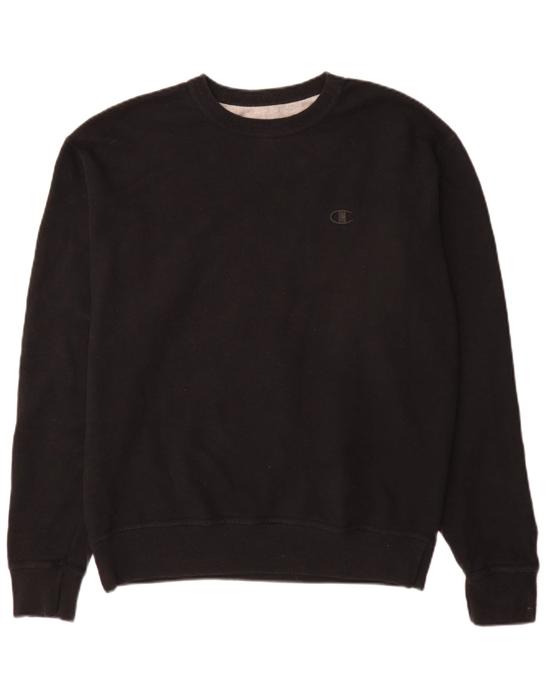 Ανδρική φούτερ Champion Jumper Μεσαίο μαύρο βαμβακερό
