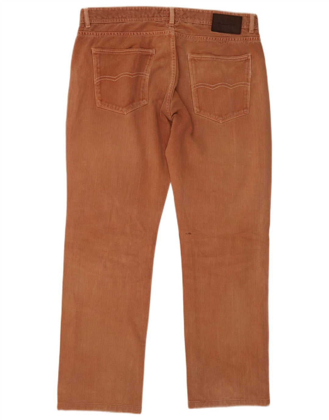 Ανδρικό τζιν ίσιο Massimo Dutti W36 L30 Καφέ