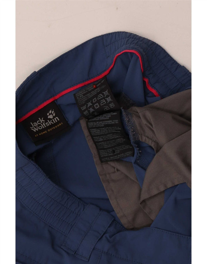 Jack Wolfskin Γυναικείο σορτς Chino UK 12 Medium W32 Blue Polyamide