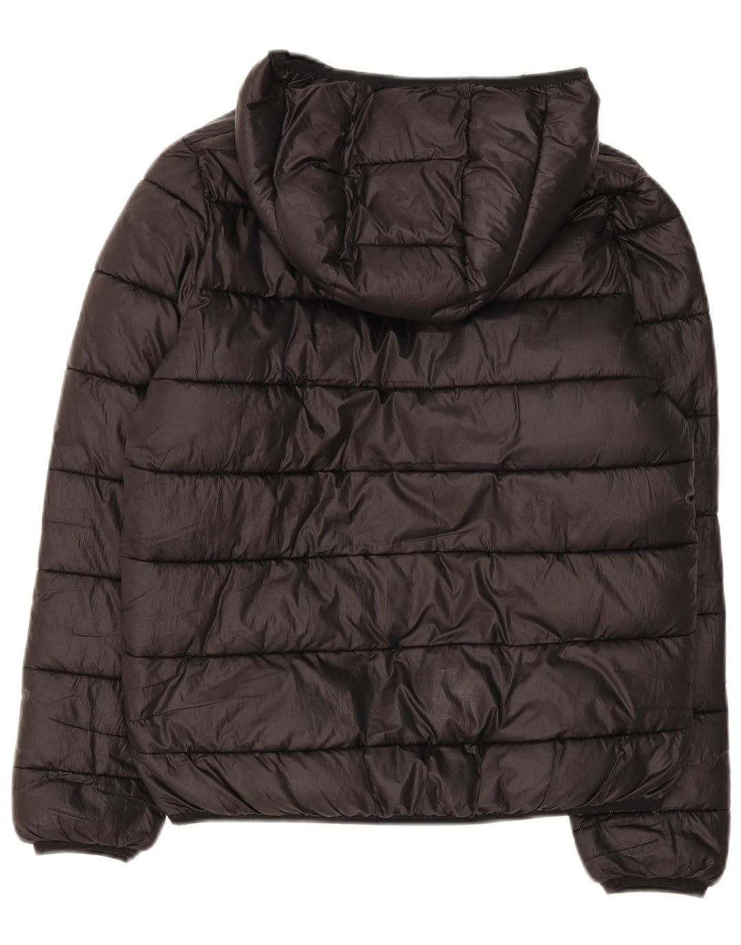 Champion Boys Hooded Jacket 13-14 Years XL Black Polyester