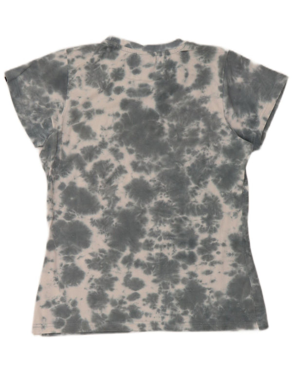 Γυναικείο γραφικό μπλουζάκι Ellesse Top UK 12 Medium Grey Tie Dye Cotton