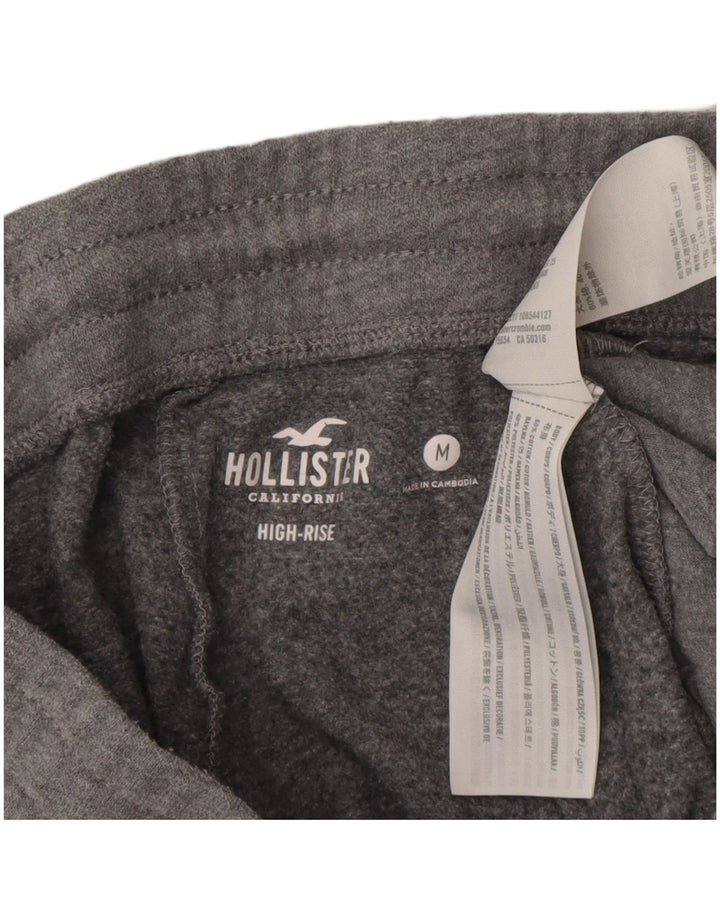 Hollister Γυναικεία αθλητική φόρμα Παντελόνι Joggers UK 14 Medium Grey Cotton