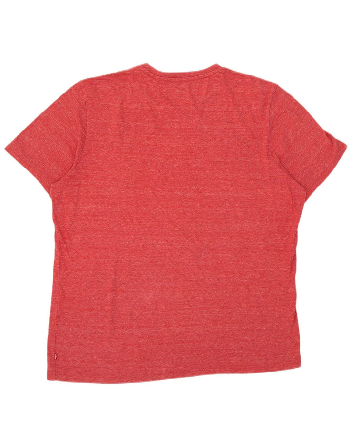Ανδρικό γραφικό T-Shirt Levi's Top XL Red Flecked